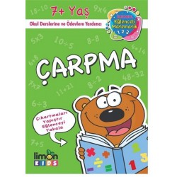 İlk Okul Eğlenceli Matematik Çıkartmalı Çarpma