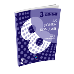 8.Sınıf 1.Dönem Konuları 3 Deneme