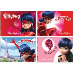 Lady Bug 25x35 cm Spiralli Resim Defteri 15 Yaprak