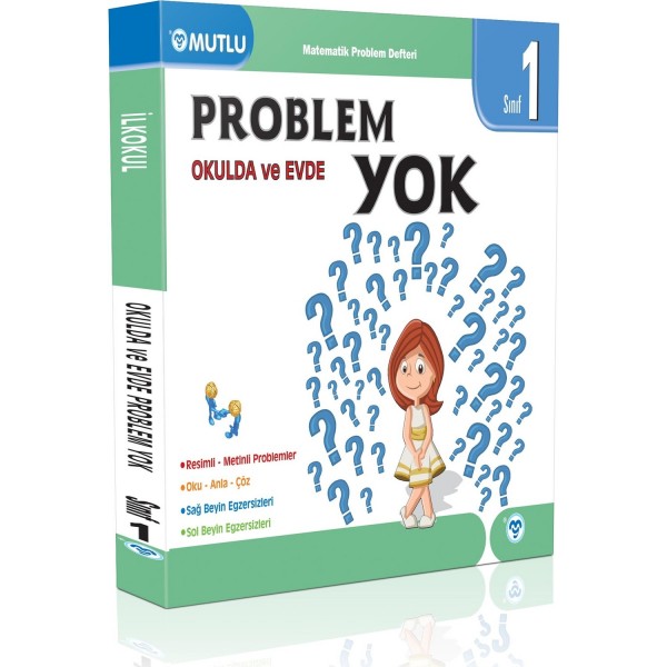 Mutlu Yayınları 1.Sınıf Evde Okulda Problem Yok