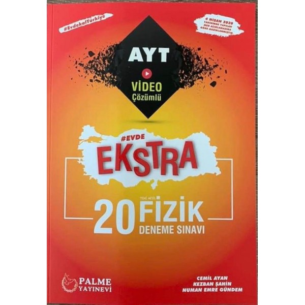 Evde Ekstra AYT 25 Fizik Deneme Sınavı