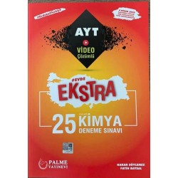 Evde Ekstra AYT 25 Kimya Deneme Sınavı