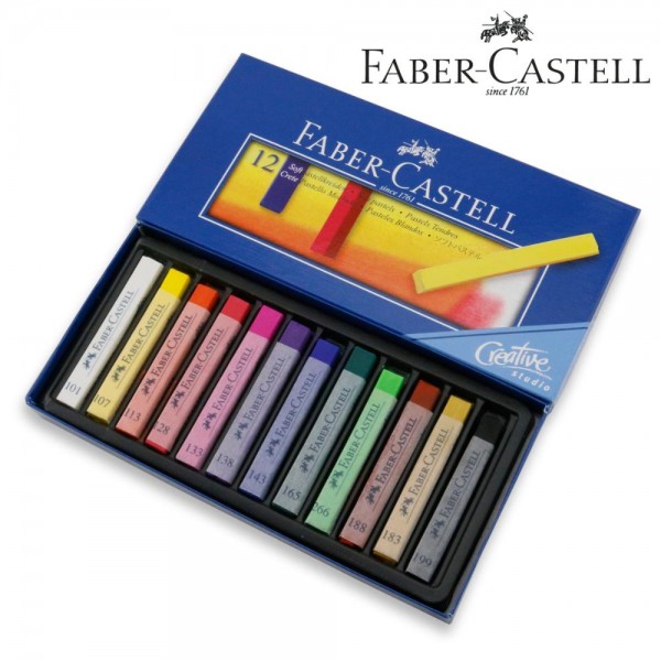 Faber Castell Creative Studio Toz Pastel Boya Soft 12 Renk