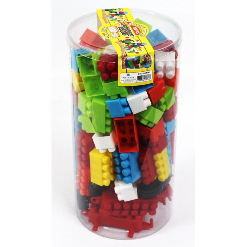 DEV LEGO SETİ 120 PARÇA EV VE ARABA MALZEMELİ