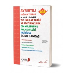 Ayrintili Tekrar İnkılap Tarihi-Din kültürü -İngilizce 1.Dönem Soru Bankasi