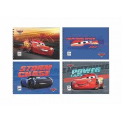 Cars Spiralli Resim Defteri Küçük Boy 17X25cm 15 Yaprak