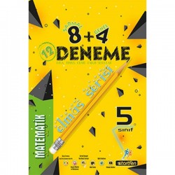 5. Sınıf Matematik 8 + 4 Elmas Serisi Deneme Startfen Yayınları