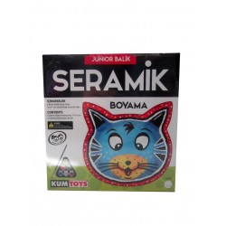 Seramik Boyama Junior Kedi Kum Toys