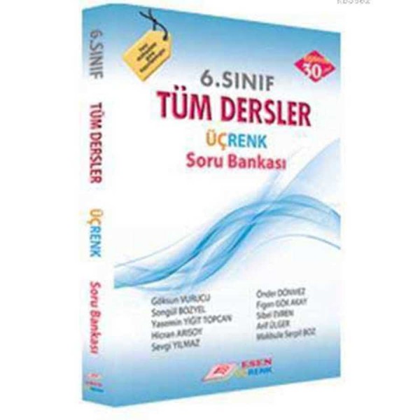 6. Sınıf Tüm Dersler Üçrenk Soru Bankası