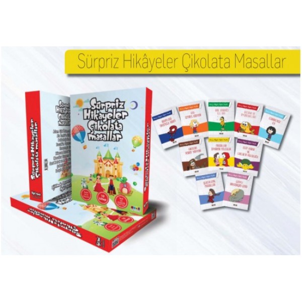 Süpriz Hikayeler Çikolata Masallar 10 Kitap