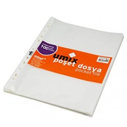 UMİX POŞET DOSYA 27 MİKRON 25Lİ