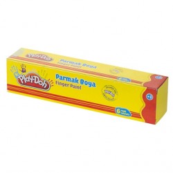 Play-Doh 6 Renk Parmak Boya Birleşik 30 Ml