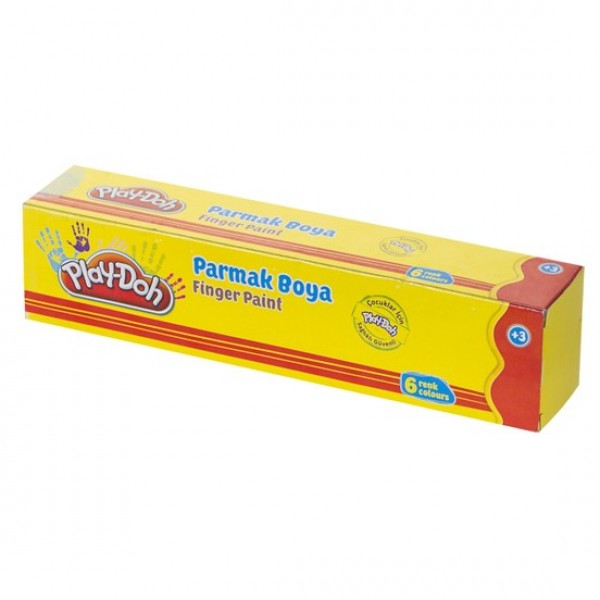 Play-Doh 6 Renk Parmak Boya Birleşik 30 Ml