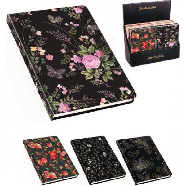 Keskin Color 14x20 cm Black Kilitli Günlük Defter