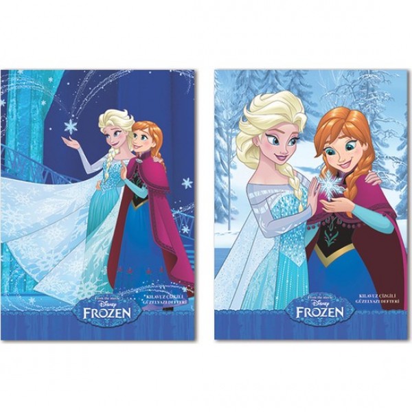 Frozen A5 40 Yaprak Güzel Yazı Defteri