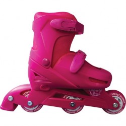 Street Runner Alıştırma Pateni No : 31-34 Pembe