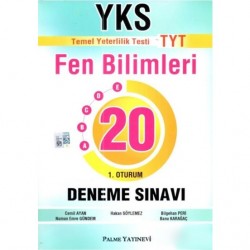 Palme Yks-Tyt Fen Bilimleri 20 Deneme Sınavı