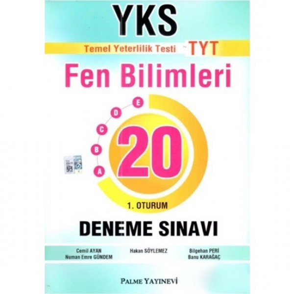 Palme Yks-Tyt Fen Bilimleri 20 Deneme Sınavı