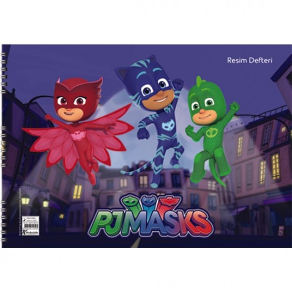 Keskin Color Pj Masks 25x35 15 Yaprak Resim Defteri