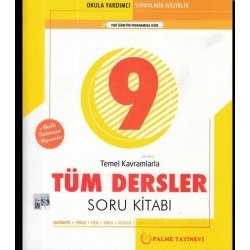 9. Sınıf Temel Kavramlarla Tüm Dersler Soru Kitabı 
