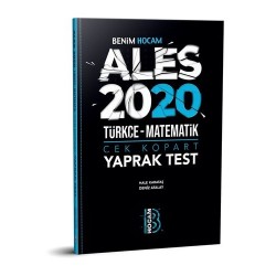 Benim Hocam 2020 ALES Çek Kopart Yaprak Test