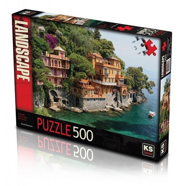 Ks Games Puzzle Seaside Villas Near Porto 500 Parça Puzzle