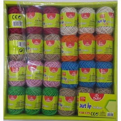 Bubu Renkli Jüt İp 10m