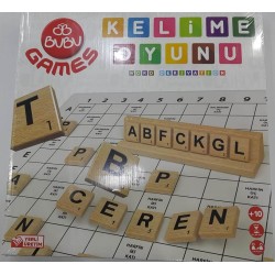 Bu-Bu Games Ahşap Kelime Oyunu
