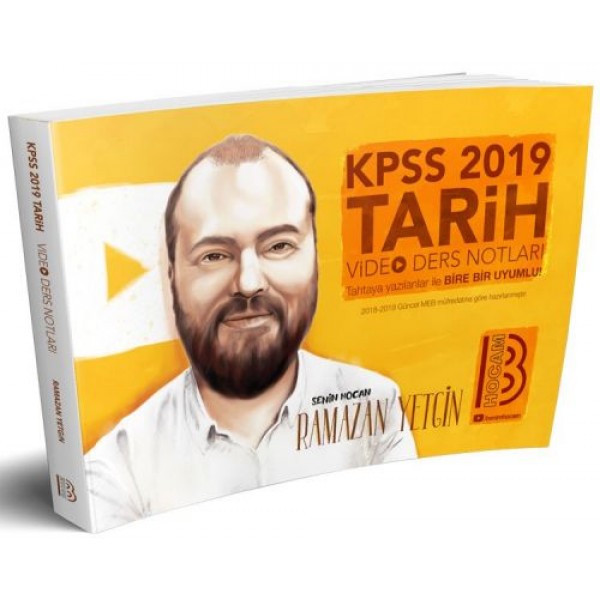 Benim Hocam Yayınları 2019 KPSS Tarih Video Ders Notları