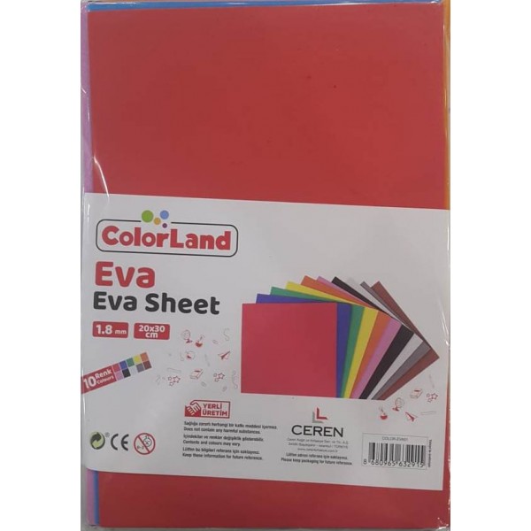 Colorland Eva 20x30 Cm