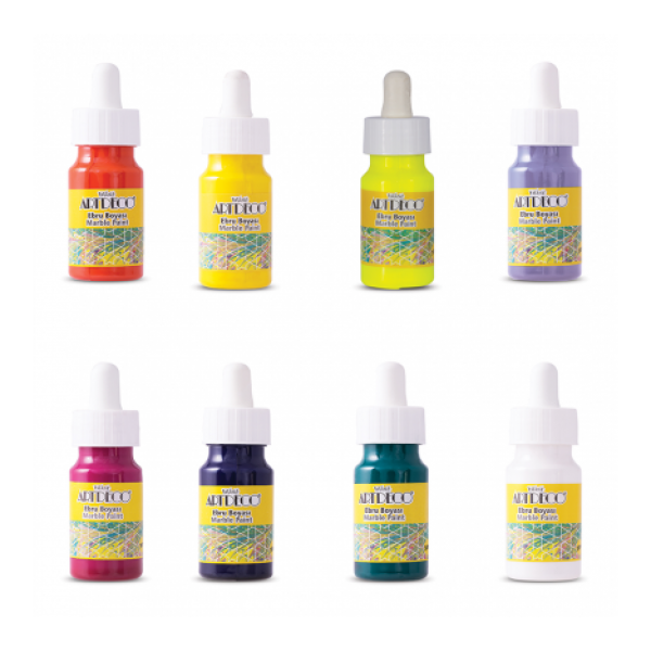 Artdeco Ebru Boyası Pembe 30 Ml