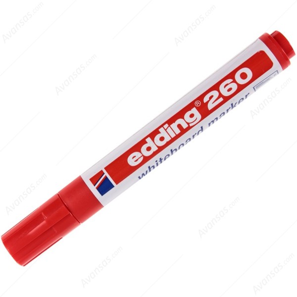 Edding Beyaz Tahta Kalemi E-260 Kırmızı  