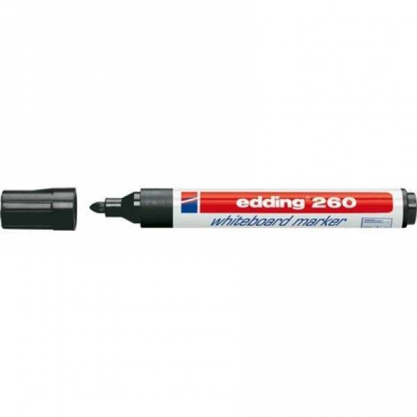 Edding Beyaz Tahta Kalemi E-260 Siyah