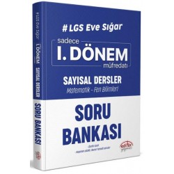 Editör Yayınevi Lgs Eve Sığar 1. Dönem Sayısal Dersler Soru Bankası