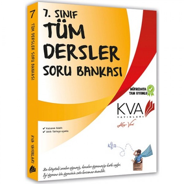Koray Varol Akademi KVA 7. Sınıf Tüm Dersler Soru Bankası