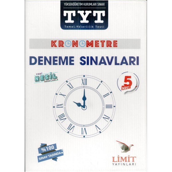 Limit TYT Kronometre 5 Deneme