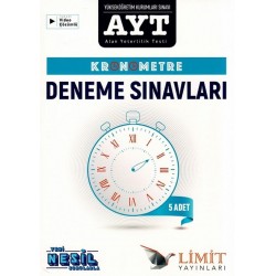 Limit AYT Kronometre 5 Deneme Sınavları
