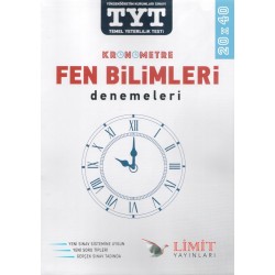 Limit YKS TYT 1. Oturum Kronometre Fen Bilimleri 40x20 Denemeleri