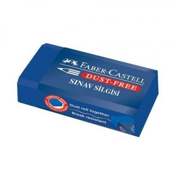 Faber Castell Küçük Boy Mavi Sınav Silgisi