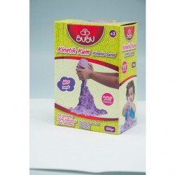 Bu-Bu Kinetik Kum 500 Gr. Mor