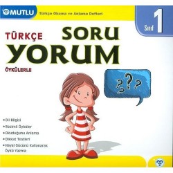 Mutlu Yayınları 1. Sınıf TürkçeÖykülerle Soru Yorum
