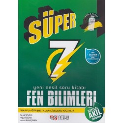 Nitelik Yayınları 7. Sınıf Fen Bilimleri Süper Soru Kitabı