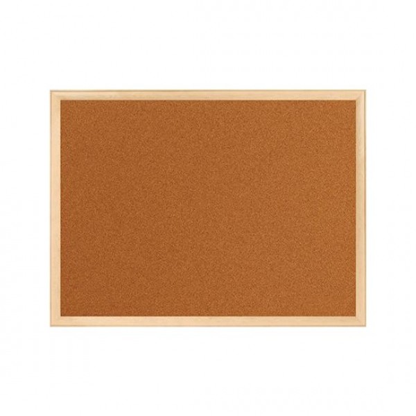 Panda 45 x 60 Ahşap Çerçeve Mantar Pano