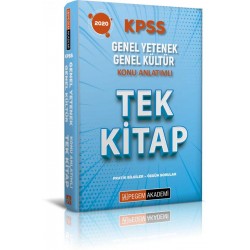 PEGEM İADESİZ KPSS Genel Yetenek Genel Kültür Konu Anlatımlı Tek Kitap