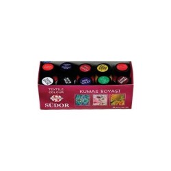 Südor Kırmızı Renk Kumaş Boyası 25 Ml