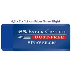Faber Castell Büyük Boy Mavi Sınav Silgisi