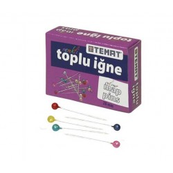 Temat  Toplu İğne Renkli 28 mm