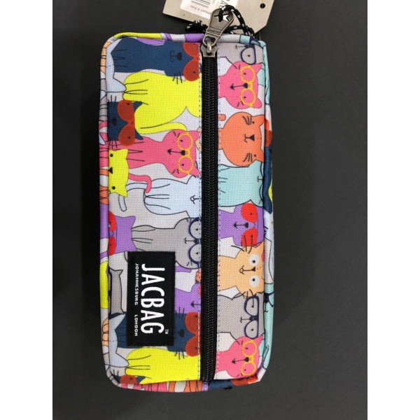 Çift Fermuarlı Kalem Kutusu Duo Zip Jac Jac-35