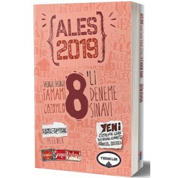 YEDİİKLİM YAYINLARI 2019 ALES TAMAMI ÇÖZÜMLÜ 8 FASİKÜL DENEME