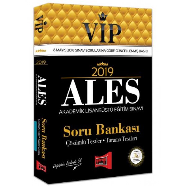 Yargı Yayınları 2019 ALES VIP Soru Bankası Yargı Yayınları 2019 ALES VIP Soru Bankası